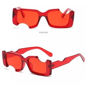 Feel Cool, Trendy & Stylish | Red Sunglasses Accessory